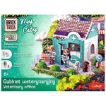 Kép 1/3 - Brick Trick téglából építünk: My City Állatorvosi rendelő 50 darabos építőjáték - Trefl