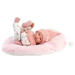 Kép 4/4 - Llorens: Bimba újszülött baba párnával 35 cm
