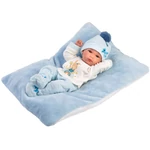 Kép 1/4 - Llorens: Bimbo 35 cm-es újszülött baba párnával