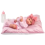 Kép 2/4 - Llorens: Olivia 38 cm-es síró baba párnával