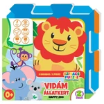 Kép 1/3 - Happy Zoo – Vidám Állatkert szivacs puzzle