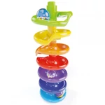 Kép 2/2 - Quercetti: Spiral Tower golyópálya készlet 10 db-os