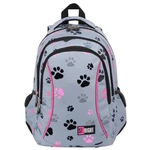 Kép 1/3 - St.Right Paws háromrekeszes iskolatáska, hátizsák 39×27×17 cm