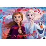 Kép 2/3 - Jégvarázs 2 2 az 1-ben 60 db-os puzzle és színező 50×35 cm – Lisciani