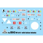 Kép 2/9 - Italeri 1/35 Carro Armato M14/41 I Serie harckocsi makett