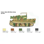 Kép 3/6 - Italeri 1/35 38 cm RW 61 auf STURMMORSER TIGER tank makett