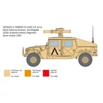 Kép 3/8 - Italeri 1/35 HMMWV M1036 TOW Carrier katonai jármű makett