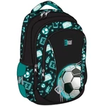 Kép 1/2 - St.Right Neon football focis iskolatáska, hátizsák BP26 39×27×17 cm