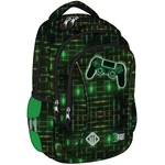 Kép 1/2 - St.Right Neon gamer kontroller mintás iskolatáska, hátizsák BP26 39×27×17 cm