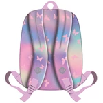 Kép 2/2 - St.Right Pink butterfly rózsaszín pillangós iskolatáska, hátizsák BP33 40×27×17 cm