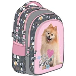 Kép 1/2 - My Little Friend Sweet Pomeranian kutyás iskolatáska, hátizsák BPL58 40×29×19 cm