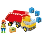 Kép 2/3 - Playmobil: 1–2-3 – Billenős teherkocsi (70126)