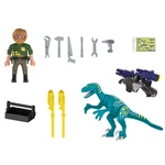 Kép 3/5 - Playmobil: Dino Rise – Uncle Rob: Harcra készen (70629)