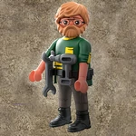 Kép 5/5 - Playmobil: Dino Rise – Uncle Rob: Harcra készen (70629)