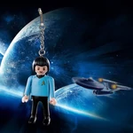 Kép 2/2 - Playmobil: Star Trek – Mr. Spock figura kulcstartó (70644)