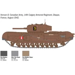 Kép 6/9 - Italeri 1/72 Churchill Mk. III tank makett
