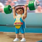 Kép 2/2 - Playmobil: Figurák – Súlyemelő (71199)