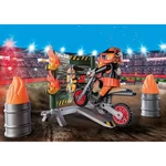 Kép 4/4 - Playmobil: Starter Pack – Kaszkadőr motorral és tüzeskarikával (71256)