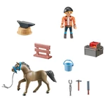 Kép 2/4 - Playmobil: Patkolókovács Ben & Achilles (71357)