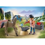 Kép 3/4 - Playmobil: Patkolókovács Ben & Achilles (71357)