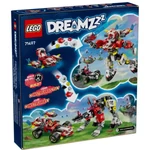 Kép 1/5 - LEGO® DREAMZzz: Cooper tigrisrobotja és Zero hot rod autója (71497)