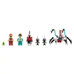 Kép 4/5 - LEGO® DREAMZzz: Cooper tigrisrobotja és Zero hot rod autója (71497)