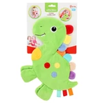Kép 2/4 - Little Stars: Dinoszauruszos rágókás, csörgős nyálkendő