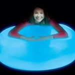 Kép 3/3 - Super Glo Wubble világító buboréklabda kék színben 75 cm