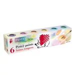 Kép 1/2 - ICO: Süni Tégelyes tempera pasztell színekben 6×25ml