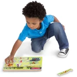 Kép 3/3 - Fa hangos formapuzzle állatkerti állatokkal – Melissa & Doug