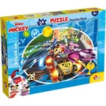 Kép 1/3 - Mickey egér 2 az 1-ben 24 db-os puzzle és színező 50×35 cm – Lisciani