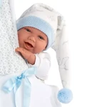 Kép 3/5 - Llorens: Mimo újszülött síró baba babahordozóval 42 cm-es