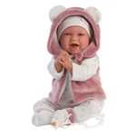 Kép 1/6 - Llorens: Mimi újszülött lány baba nevető funkcióval 42 cm-es