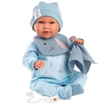 Kép 2/3 - Llorens: Mimo Llorón 42 cm-es baba hanggal kutyusos előkével