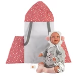 Kép 1/2 - Llorens: Mimi 42 cm-es síró baba csillagos babahordozóval