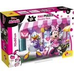 Kép 1/2 - Minnie egér 2 az 1-ben 35 db-os maxi puzzle és színező 70×50 cm – Lisciani