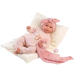 Kép 2/4 - Llorens: Mimi 42 cm-es síró baba párnával és takaróval