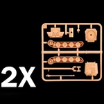 Kép 5/7 - Italeri 1/72 Pz. Kpfw. V Panther Ausf. G Párduc tank 2 db-os makett szett