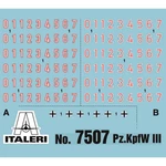 Kép 2/4 - Italeri 1/72 Pz.Kpfw. III Ausf. J tank 2 db-os makett szett