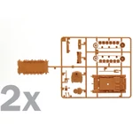 Kép 4/4 - Italeri 1/72 Pz.Kpfw. III Ausf. J tank 2 db-os makett szett