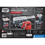 Kép 2/2 - Science &amp; Play: Tűzoltóautó építőjáték szett – Clementoni