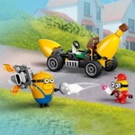 Kép 6/8 - LEGO® Minions: Minyonok és banánautó (75580)