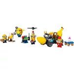 Kép 8/8 - LEGO® Minions: Minyonok és banánautó (75580)