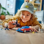 Kép 3/5 - LEGO® Super Heroes: Pókember versenyautó és Venomizált zöld manó (76279)