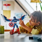 Kép 2/7 - LEGO® Marvel: Az új Amerika Kapitány építőfigura (76296)