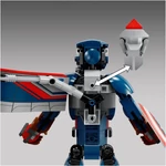 Kép 4/7 - LEGO® Marvel: Az új Amerika Kapitány építőfigura (76296)