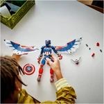 Kép 7/7 - LEGO® Marvel: Az új Amerika Kapitány építőfigura (76296)