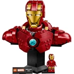 Kép 3/7 - LEGO® Marvel: Vasember MK4 mellszobor (76327)