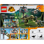 Kép 2/8 - LEGO® Jurassic World: Giganotosaurus és therizinosaurus támadás (76949)
