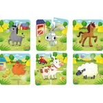 Kép 2/2 - Carotina Baby: Farm állatai puzzle